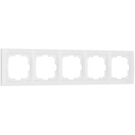 Рамка на 5 постов Werkel Snabb basic белый W0052001 4690389161452
