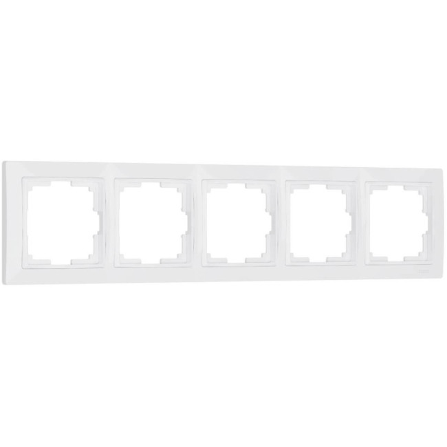 Рамка на 5 постов Werkel Snabb basic белый W0052001 4690389161452