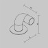 Ландшафтный светильник Maytoni Sleek O477FL-L2GF3K1 Ландшафтный светильник Maytoni Sleek O477FL-L2GF3K1
