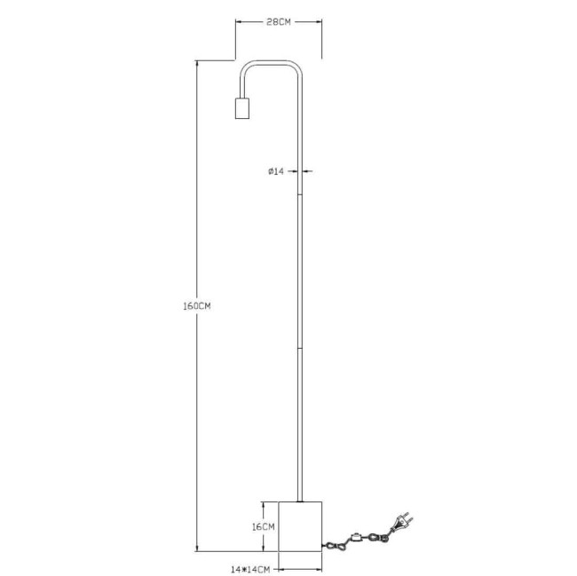 Торшер Lucide Lorin 45765/01/30 Торшер Lucide Lorin 45765/01/30