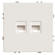 Розетка компьютерная 2-местная RJ-45 (механизм) Stekker Эмили RST00-5111-08 кашемир soft touch 49900