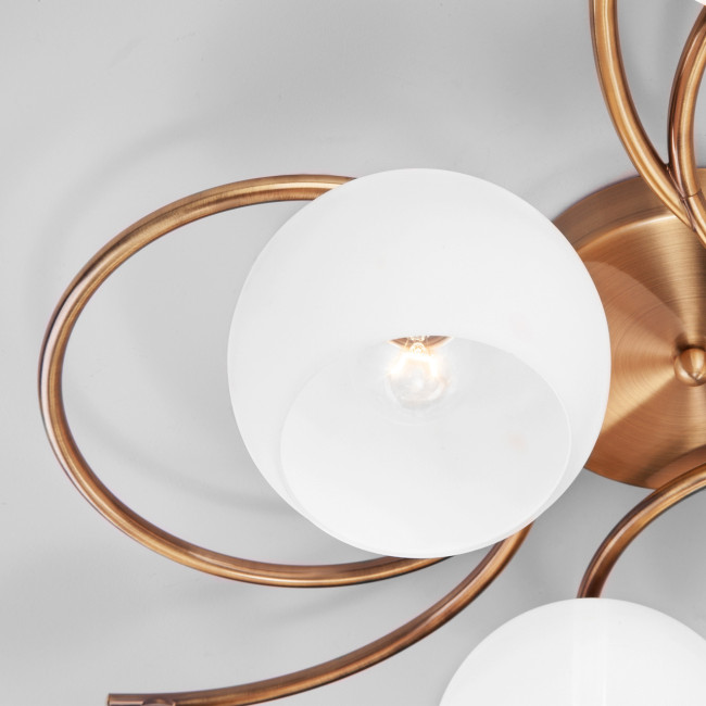 Потолочная люстра Eurosvet Alba 30144/6 античная бронза