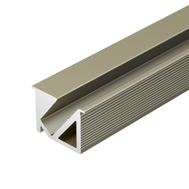 Алюминиевый профиль Arlight SL-BEVEL-H10-F14-2000 ANOD OLIVE GREY 038200 Алюминиевый профиль Arlight SL-BEVEL-H10-F14-2000 ANOD OLIVE GREY 038200