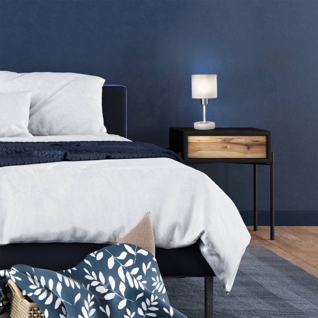 Настольная лампа Escada Denver 1109/1 White/Silver Настольная лампа Escada Denver 1109/1 White/Silver