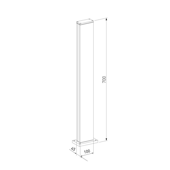 Ландшафтный светильник Elektrostandard Flat 1538 TECHNO LED черный 4690389219221 a072089 Ландшафтный светильник Elektrostandard Flat 1538 TECHNO LED черный 4690389219221 a072089