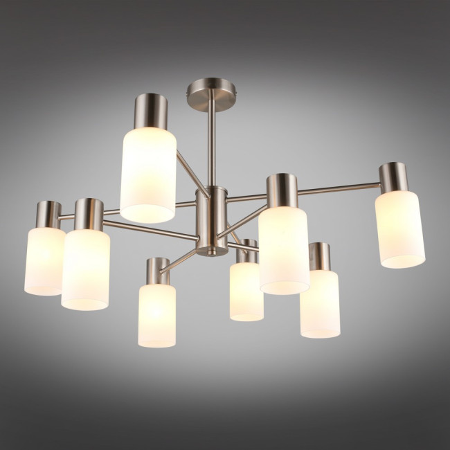 Люстра на штанге Omnilux Ales OML-69117-08 Люстра на штанге Omnilux Ales OML-69117-08