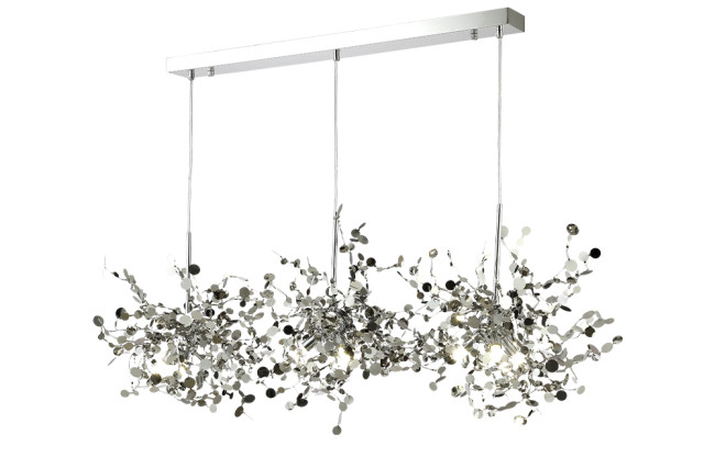 Подвесной светильник Crystal Lux GARDEN SP3х3 L1200 CHROME