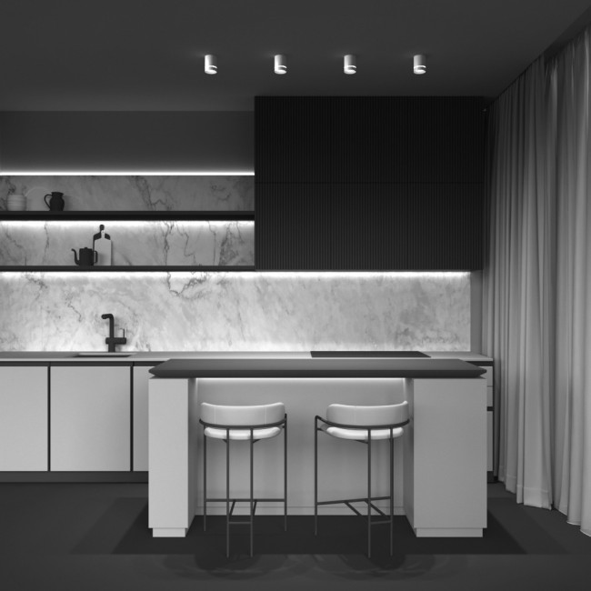 Потолочный светильник Maytoni Technical Orlo C085CL-9W3K-W