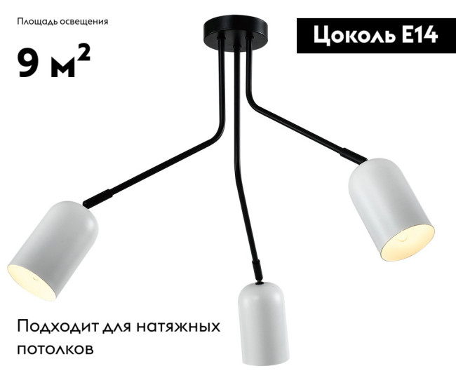 Потолочная люстра Rivoli Rosalinda 3167-303 Б0064987 Потолочная люстра Rivoli Rosalinda 3167-303 Б0064987