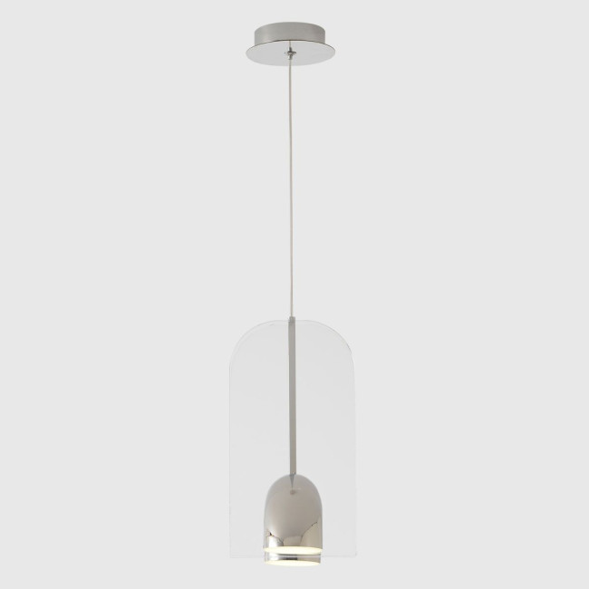 Подвесной светильник Crystal Lux ELEMENT SP12W LED CHROME Подвесной светильник Crystal Lux ELEMENT SP12W LED CHROME