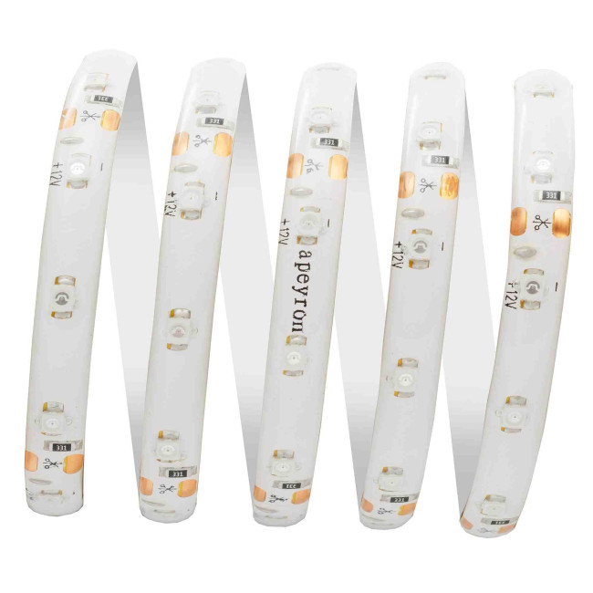 Светодиодная лента Apeyron 12В СТ 4,8Вт/м smd3528, 60д/м IP65 5м желтая 00-05 Светодиодная лента Apeyron 12В СТ 4,8Вт/м smd3528, 60д/м IP65 5м желтая 00-05