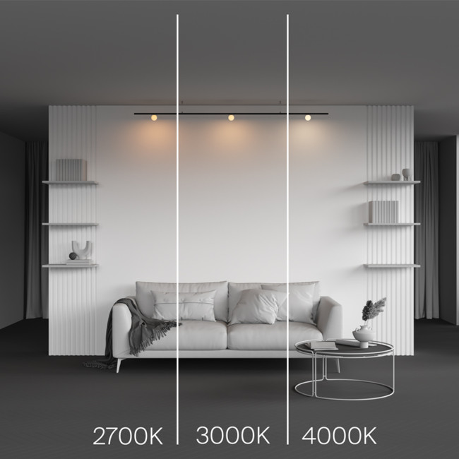 Трековый магнитный светильник Maytoni Luna TR185-1-3W2.7K-B Трековый магнитный светильник Maytoni Luna TR185-1-3W2.7K-B