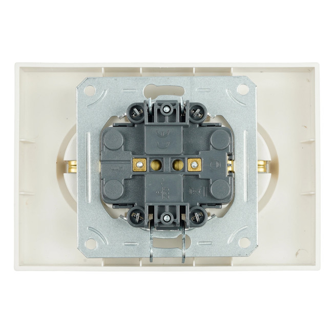 Розетка 2-местная с защитной шторкой Stekker Эмили с/з 250В 16А RST16-5114-08 кашемир soft touch 49908 Розетка 2-местная с защитной шторкой Stekker Эмили с/з 250В 16А RST16-5114-08 кашемир soft touch 49908