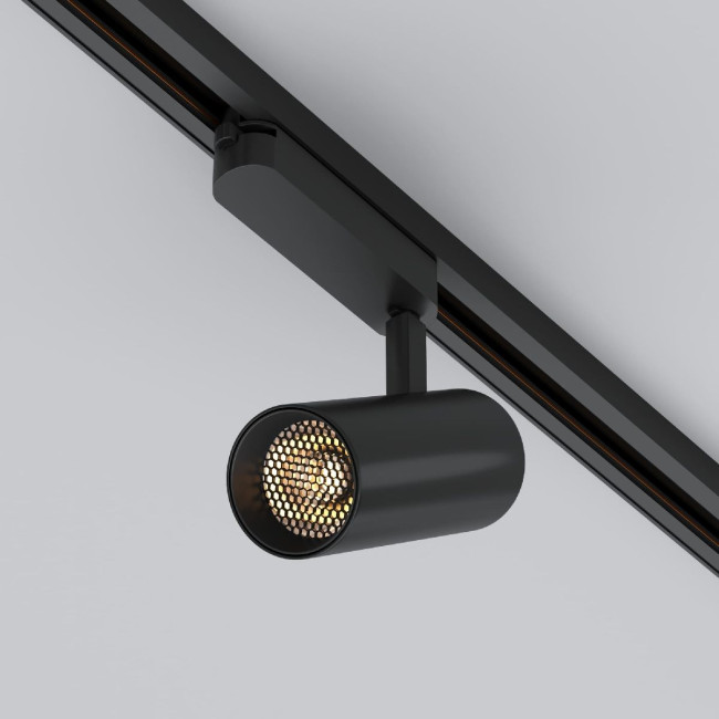 Трековый однофазный светильник Arlight LGD-GERA-2TR-R60-15W Day4000 (BK, 15 deg, 230V) 055002 Трековый однофазный светильник Arlight LGD-GERA-2TR-R60-15W Day4000 (BK, 15 deg, 230V) 055002