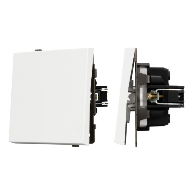 Механизм выключателя одноклавишный перекрёстный Arlight SWT-TENDO-MKX1-SFPL-WH (230V, 10A) 054574 Механизм выключателя одноклавишный перекрёстный Arlight SWT-TENDO-MKX1-SFPL-WH (230V, 10A) 054574