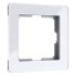 Рамка на 1 пост Werkel Acrylic белый 4690389184819 W0012701 Рамка на 1 пост Werkel Acrylic белый 4690389184819 W0012701