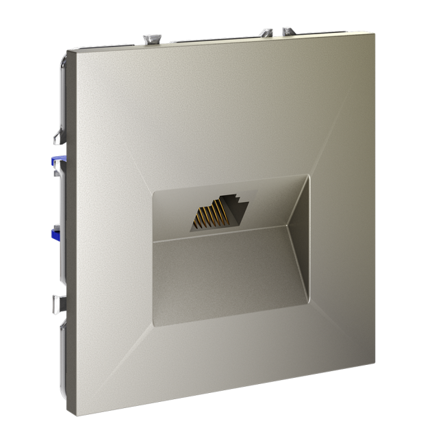 Розетка компьютерная Voltum S70 VLS060104 (шелк) Розетка компьютерная Voltum S70 VLS060104 (шелк)