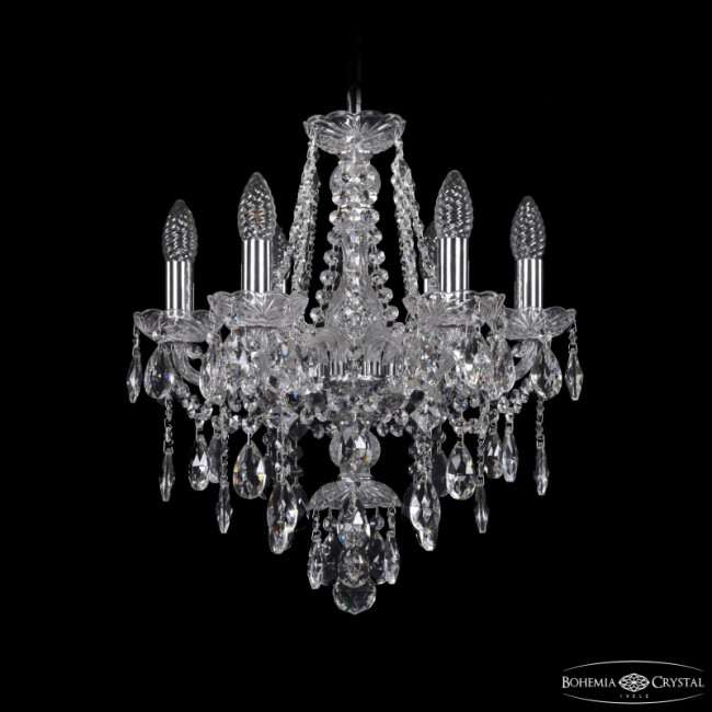 Подвесная люстра Bohemia Ivele Crystal 1415/6/141 Ni