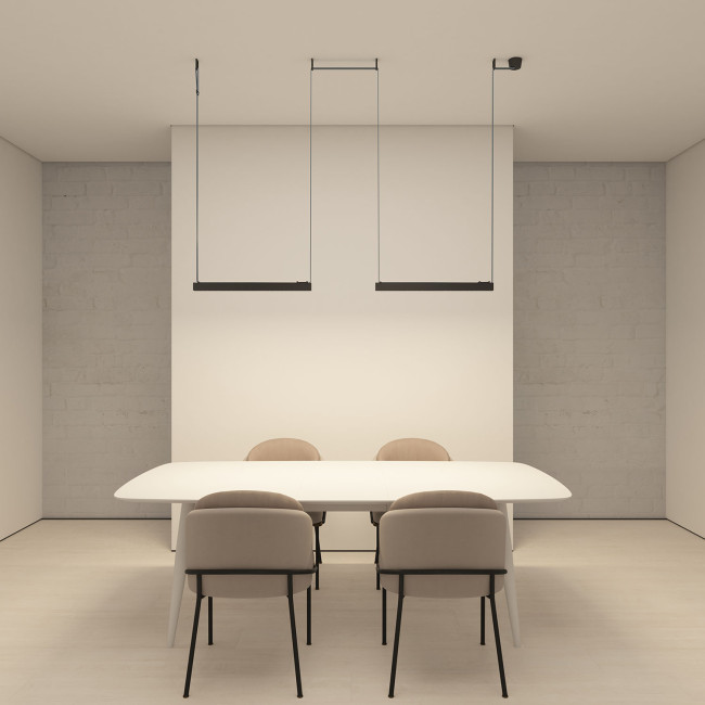 Трековый однофазный светильник Denkirs Belty grill DK5572-BK