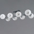 Потолочная люстра Illumico IL0791-8CSQ-25 BK CR TRENTO Потолочная люстра Illumico IL0791-8CSQ-25 BK CR TRENTO