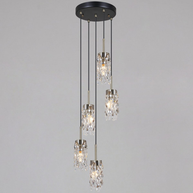 Подвесной светильник Illumico IL3588-5PSQ-26 AB DS Подвесной светильник Illumico IL3588-5PSQ-26 AB DS