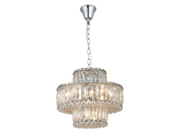 Подвесная люстра Newport 8458+3/C chrome М0067682 Подвесная люстра Newport 8458+3/C chrome М0067682