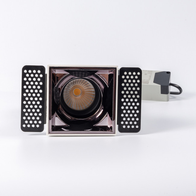 Встраиваемый светильник Fiberli MR1215 (квадратная рамка) 12130104 Встраиваемый светильник Fiberli MR1215 (квадратная рамка) 12130104