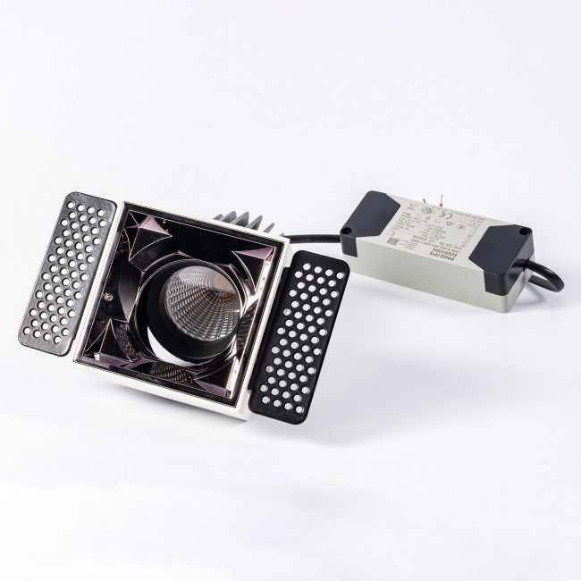 Встраиваемый светильник Fiberli MR1215 (квадратная рамка) 12130104 Встраиваемый светильник Fiberli MR1215 (квадратная рамка) 12130104