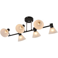 Потолочная люстра Reluce 01553-3.3-06B BK+CR