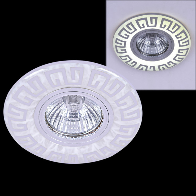 Встраиваемый светильник Reluce 09504-9.0-001MN MR16+LED3W WH/CR Встраиваемый светильник Reluce 09504-9.0-001MN MR16+LED3W WH/CR