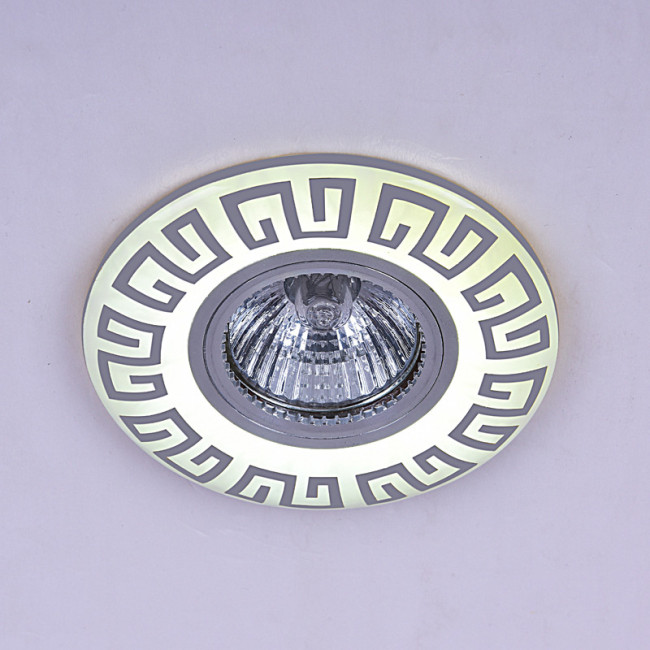 Встраиваемый светильник Reluce 09504-9.0-001MN MR16+LED3W WH/CR Встраиваемый светильник Reluce 09504-9.0-001MN MR16+LED3W WH/CR