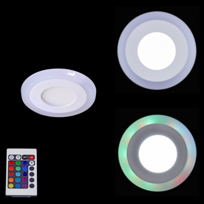 Встраиваемый светильник Reluce 50503-9.0-001TM LED3+3W WH/DL+RGB Встраиваемый светильник Reluce 50503-9.0-001TM LED3+3W WH/DL+RGB