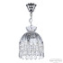 Подвесной светильник Bohemia Ivele Crystal 5478/22 Ni Clear/M-1H Leafs Подвесной светильник Bohemia Ivele Crystal 5478/22 Ni Clear/M-1H Leafs