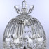 Подвесной светильник Bohemia Ivele Crystal 5478/22 Ni Clear/M-1H Leafs Подвесной светильник Bohemia Ivele Crystal 5478/22 Ni Clear/M-1H Leafs