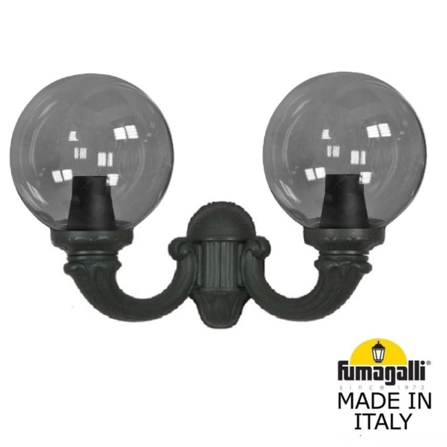 Уличный настенный светильник Fumagalli Globe G30.142.000.AZF1R Уличный настенный светильник Fumagalli Globe G30.142.000.AZF1R