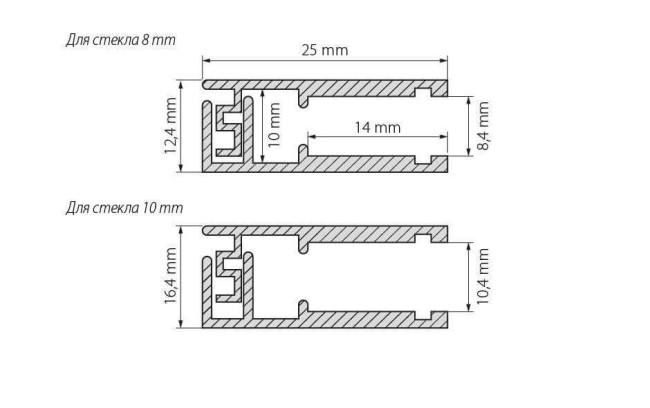 Профиль Arlight KLUS-GLASS-810-2000 ANOD 019191 Профиль Arlight KLUS-GLASS-810-2000 ANOD 019191