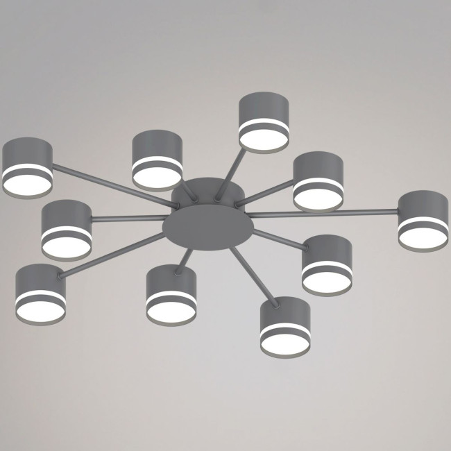 Потолочная люстра Reluce 06730-0.3-10 GX53 GREY Потолочная люстра Reluce 06730-0.3-10 GX53 GREY