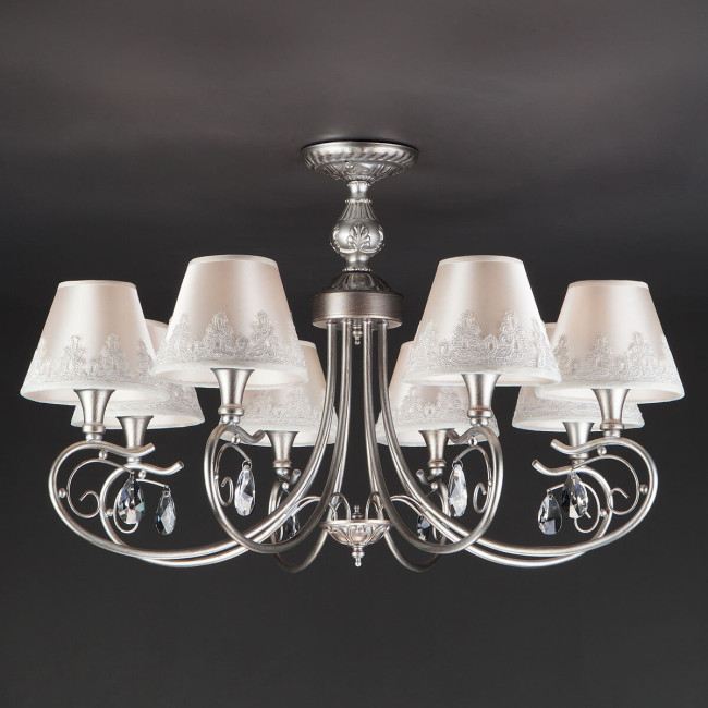 Потолочная люстра Eurosvet Incanto 60069/8 серебро Потолочная люстра Eurosvet Incanto 60069/8 серебро