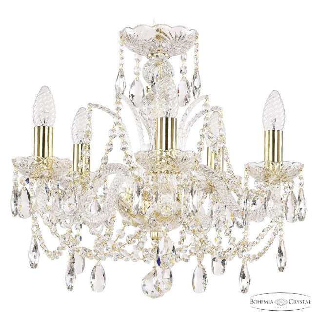 Подвесная люстра Bohemia Ivele Crystal 105/5/141 G Подвесная люстра Bohemia Ivele Crystal 105/5/141 G