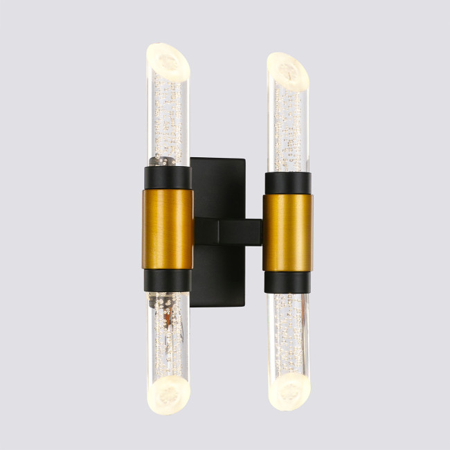 Настенный светильник MB18001040-4A gold/black Настенный светильник MB18001040-4A gold/black