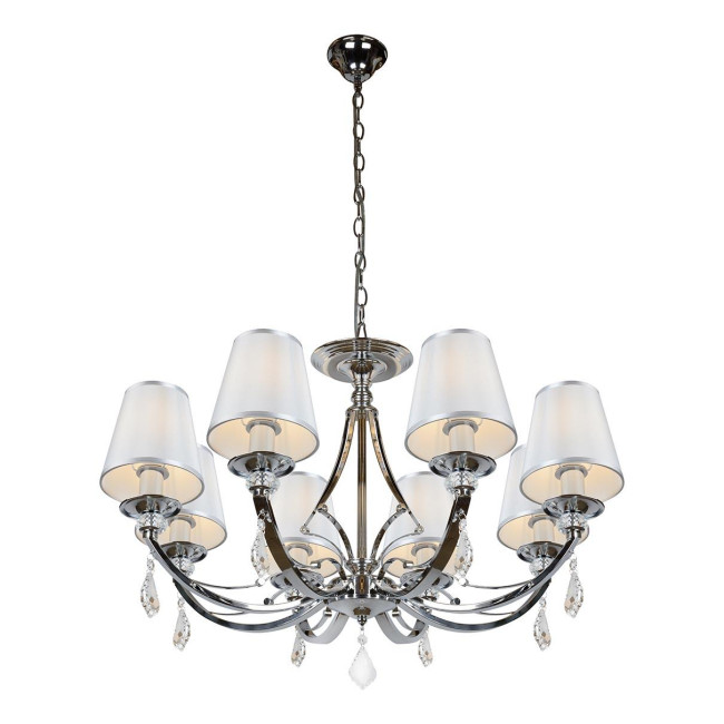 Подвесная люстра iLamp Amadea RM5220/8CR Подвесная люстра iLamp Amadea RM5220/8CR