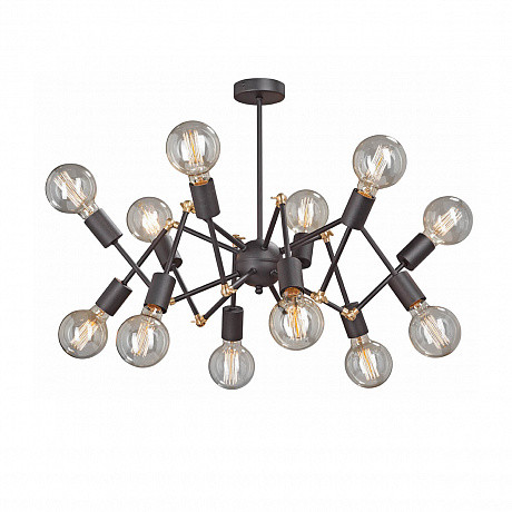 Подвесная люстра Vitaluce V4897-1/12PL Подвесная люстра Vitaluce V4897-1/12PL