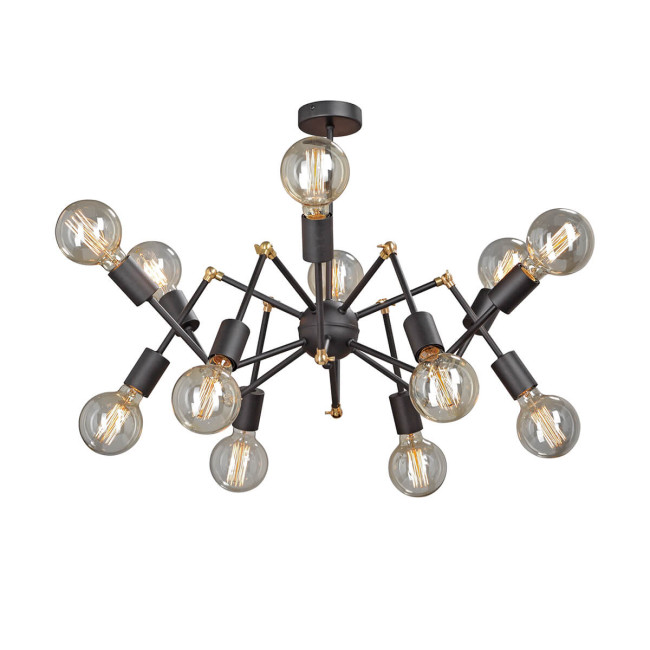 Подвесная люстра Vitaluce V4897-1/12PL Подвесная люстра Vitaluce V4897-1/12PL