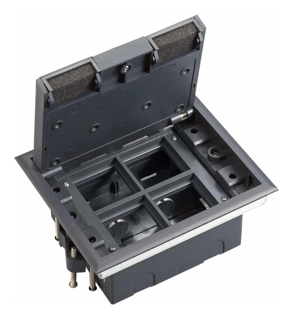 Люк на 8 модулей IP40 для фальшпола с монтажной коробкой, тип MDK10 Systeme Elecrtic MultiDesk MDK10108 Люк на 8 модулей IP40 для фальшпола с монтажной коробкой, тип MDK10 Systeme Elecrtic MultiDesk MDK10108