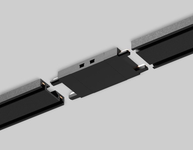 Коннектор прямой для шинопровода Ambrella Light Magnetic Ultra Slim Track System GV1109