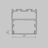 Рассеиватель для профиля 50×50 Чёрный, 2 м Maytoni Led Strip ALM-5050T-B-DF-2M 642048 Рассеиватель для профиля 50×50 Чёрный, 2 м Maytoni Led Strip ALM-5050T-B-DF-2M 642048