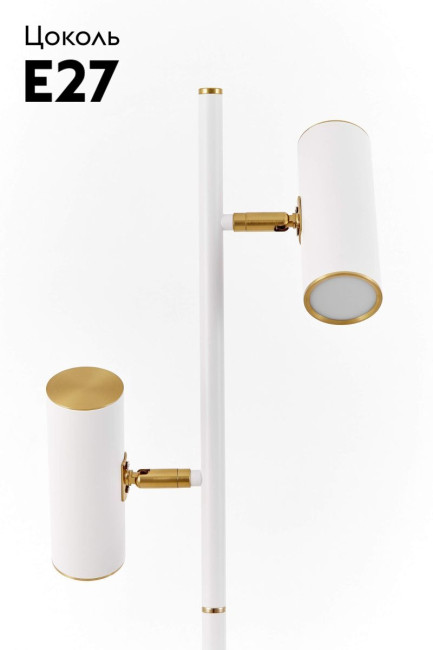 Торшер Lumina Deco Mira LDF 7731-2 WT+MD Торшер Lumina Deco Mira LDF 7731-2 WT+MD