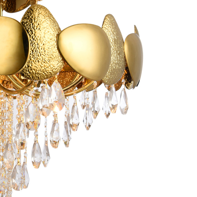 Подвесная люстра Natali Kovaltseva VALENCIA 91009/12C GOLD Подвесная люстра Natali Kovaltseva VALENCIA 91009/12C GOLD