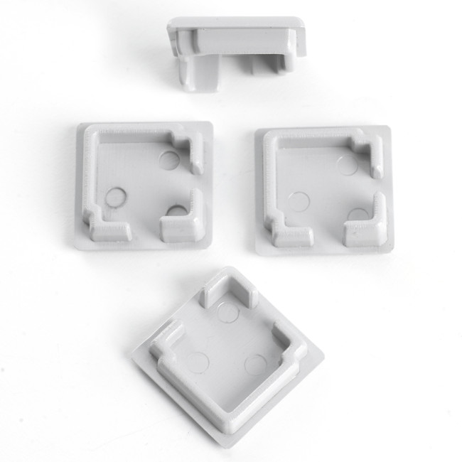 Заглушка без отверстия для профиля CAB281 (комплект 4шт) Feron LD377 48252