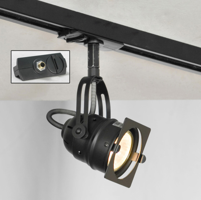 Трековый светильник однофазный Lussole LOFT Track Lights LSP-9118-TAB Трековый светильник однофазный Lussole LOFT Track Lights LSP-9118-TAB
